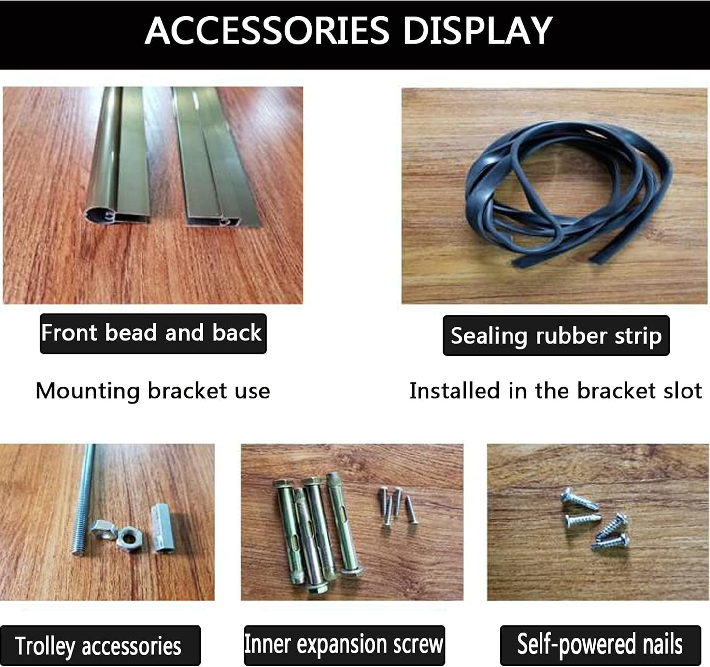 Window Awning, Polycarbonate Door Canopy, Outdoor Front Door Terrace Sunshade, with Aluminum Alloy Black Bracket, Size Optional (blackTransparent)